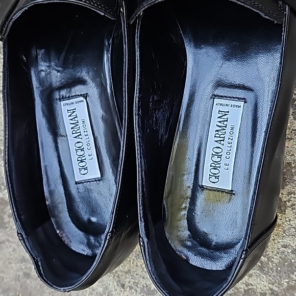 Georgia Armani leather loafer shoes Size 38 - Picture 5 of 11